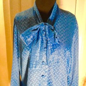Pu$$ybow Blue Blouse
